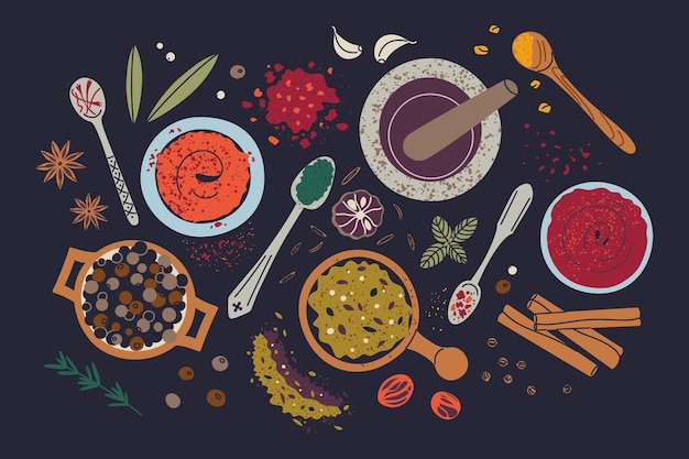 Składniki i przyprawy